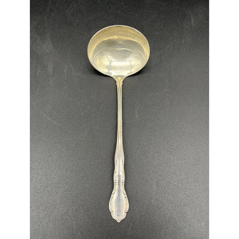 Sterling Silver Andante Gravy Spoon Gravy Ladle By Gorham Silver
